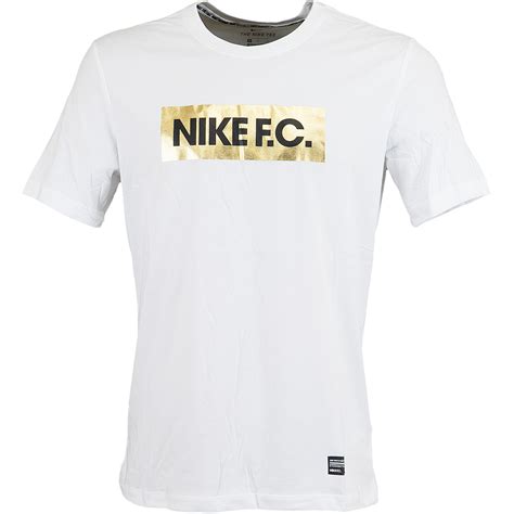 otto nike fc tshirt weiß gold|Nike T.